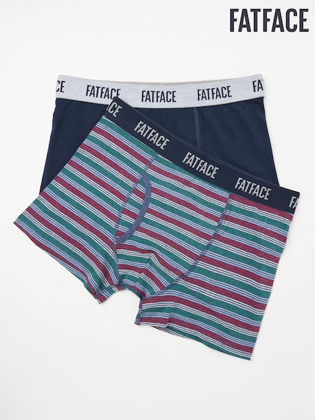 Mehrfarben - Fatface Klassische Boxershorts im 2 er-Pack (E86112) | 34 €