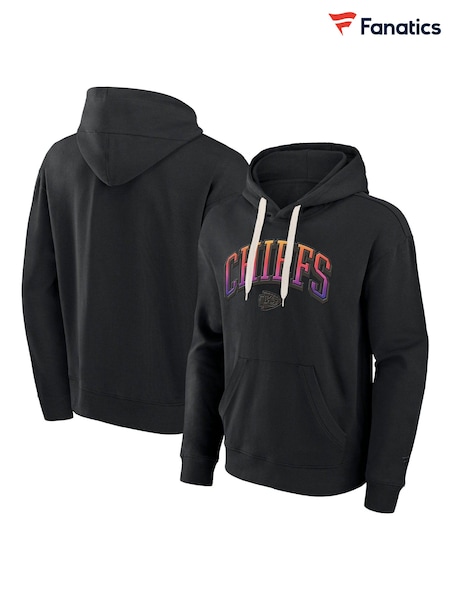 Fanatics NFL Kansas City Chiefs Gradient Fleece Pullover 100% Cotton Black Hoodie (E86118) | R$ 640