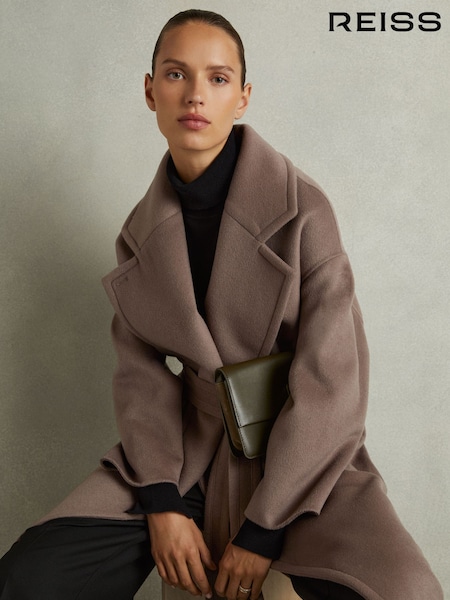 Reiss Bridget Wool-Blend Blindseam Coat (E86175) | 579 €