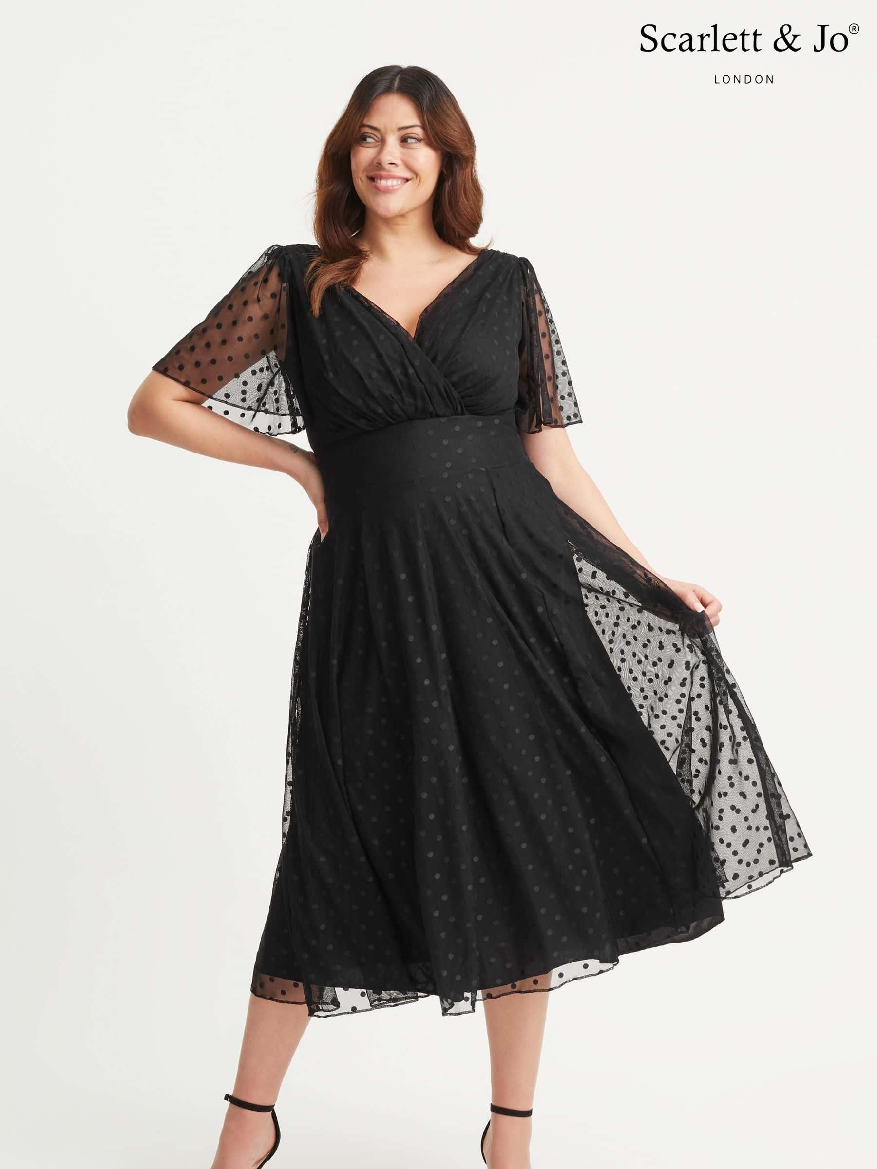 Women s Scarlett Jo Plain V Neck Other Dresses Next Oman