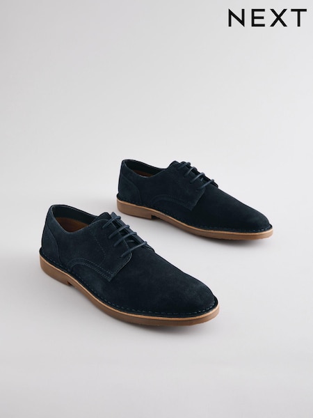 Mornarsko modra - Suede Desert Shoes (E86311) | € 48