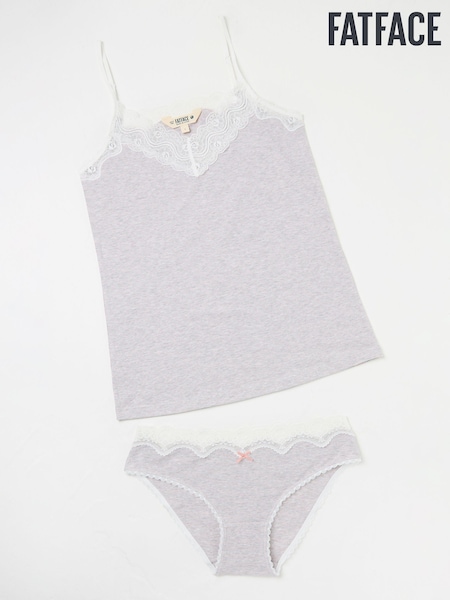 Grau - FatFace Vest & Knicker Set (E86368) | 38 €