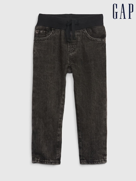 Gap Black Pull On Slim Jeans (6mths-5yrs) (E86378) | €31