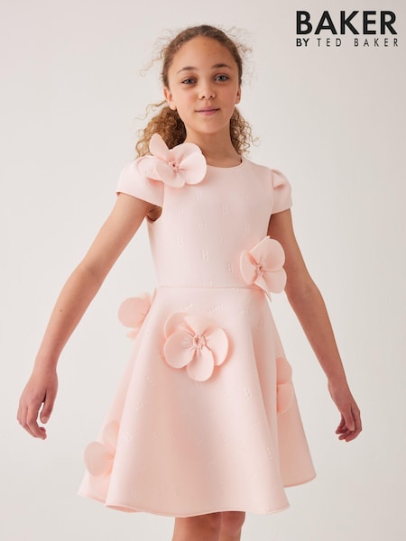 Baker by Ted Baker Corsage Scuba Dress (E86434) | 270 QAR - 296 QAR