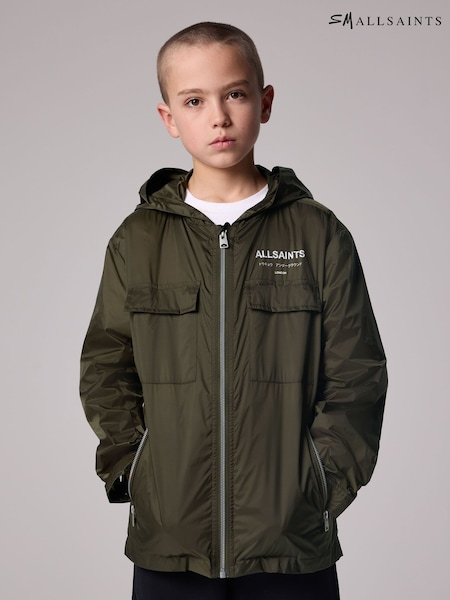 smALLSAINTS Khaki/Green Boys Underground Lightweight Jacket (E87078) | €66 - €71