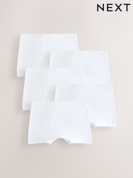 Weiß - Short Briefs 5 Pack (2-16yrs) (E87087) | 14 € - 23 €
