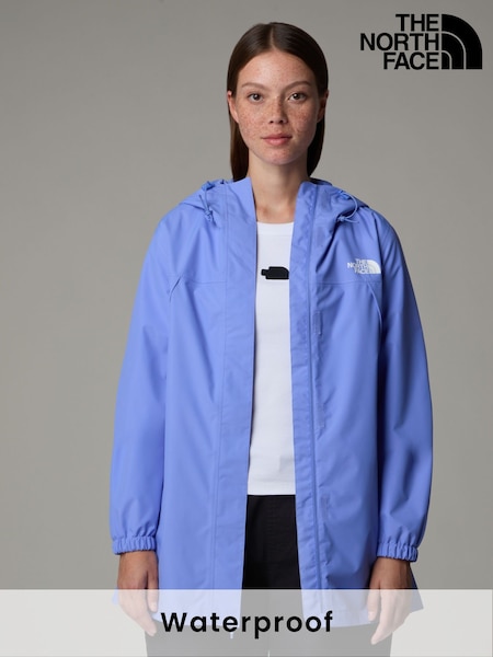 The North Face Light Blue Womens Antora Waterproof Jacket (E87336) | €146