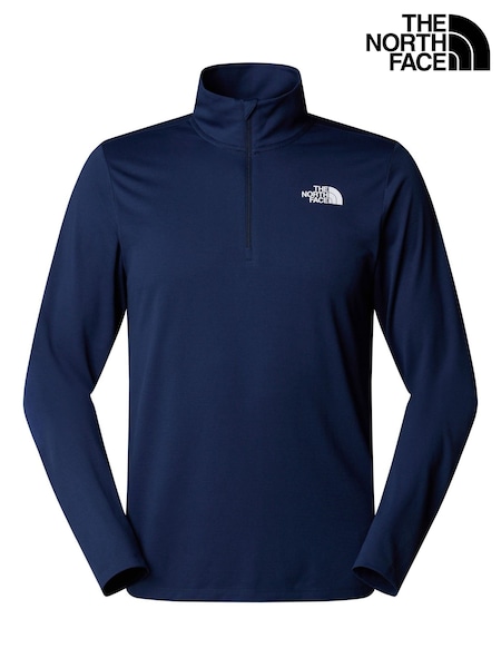 Синій - The North Face 24/7 1/4 Zip лонгслів Tech Top (E87370) | 2 704 грн