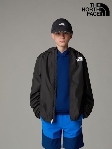 The North Face Black Teen Zipline Rain Jacket (E87396) | AED379