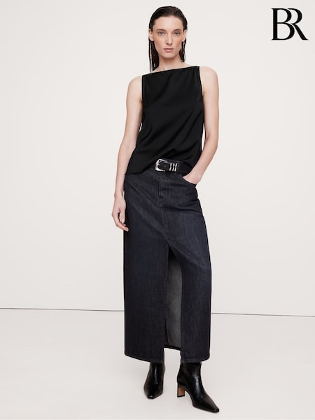 Banana Republic Stretch Satin Tunic Top (E87507) | €150