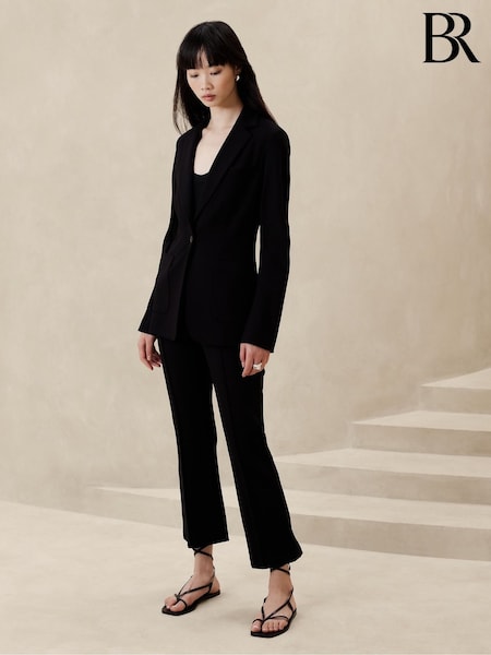 Banana Republic Black Everywhere Ponte Blazer (E87572) | €86
