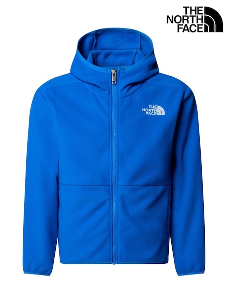 Blau - The North Face Teen Glacier Full Zip Hoodie (E87760) | 69 €