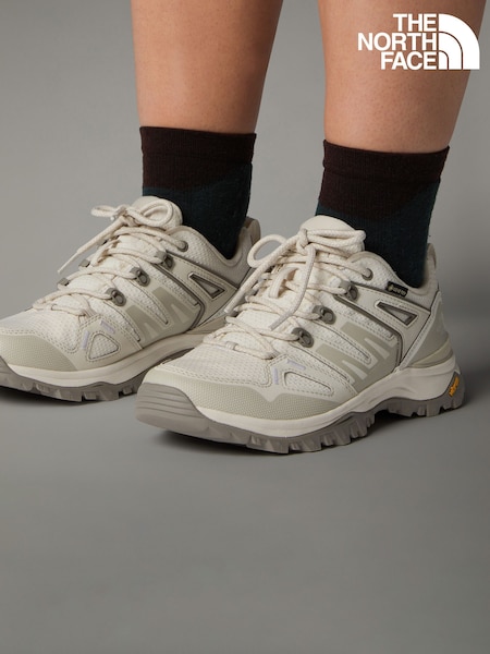 The North Face White Womens Hedgehog Goretex Trainers (E87775) | €193