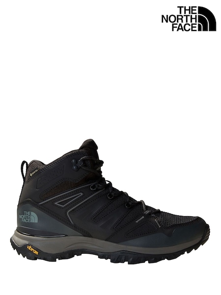 The North Face Black Mens Hedgehog Goretex Mid Trainers (E87786) | €215