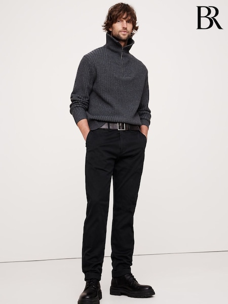 Banana Republic Black Authentic Slim Stretch Chinos (E87795) | €106