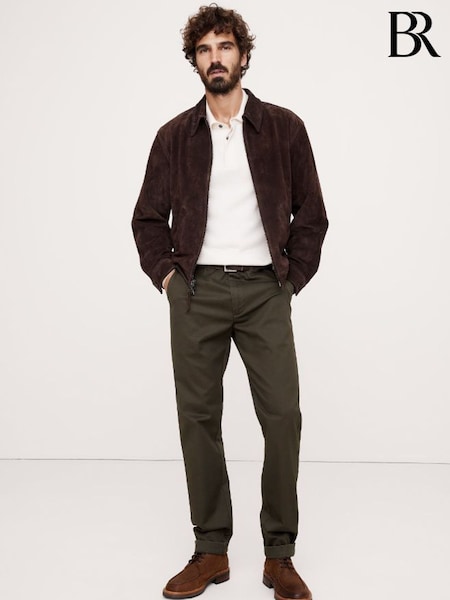 Banana Republic Brown Authentic Slim Stretch Chinos (E87796) | €48