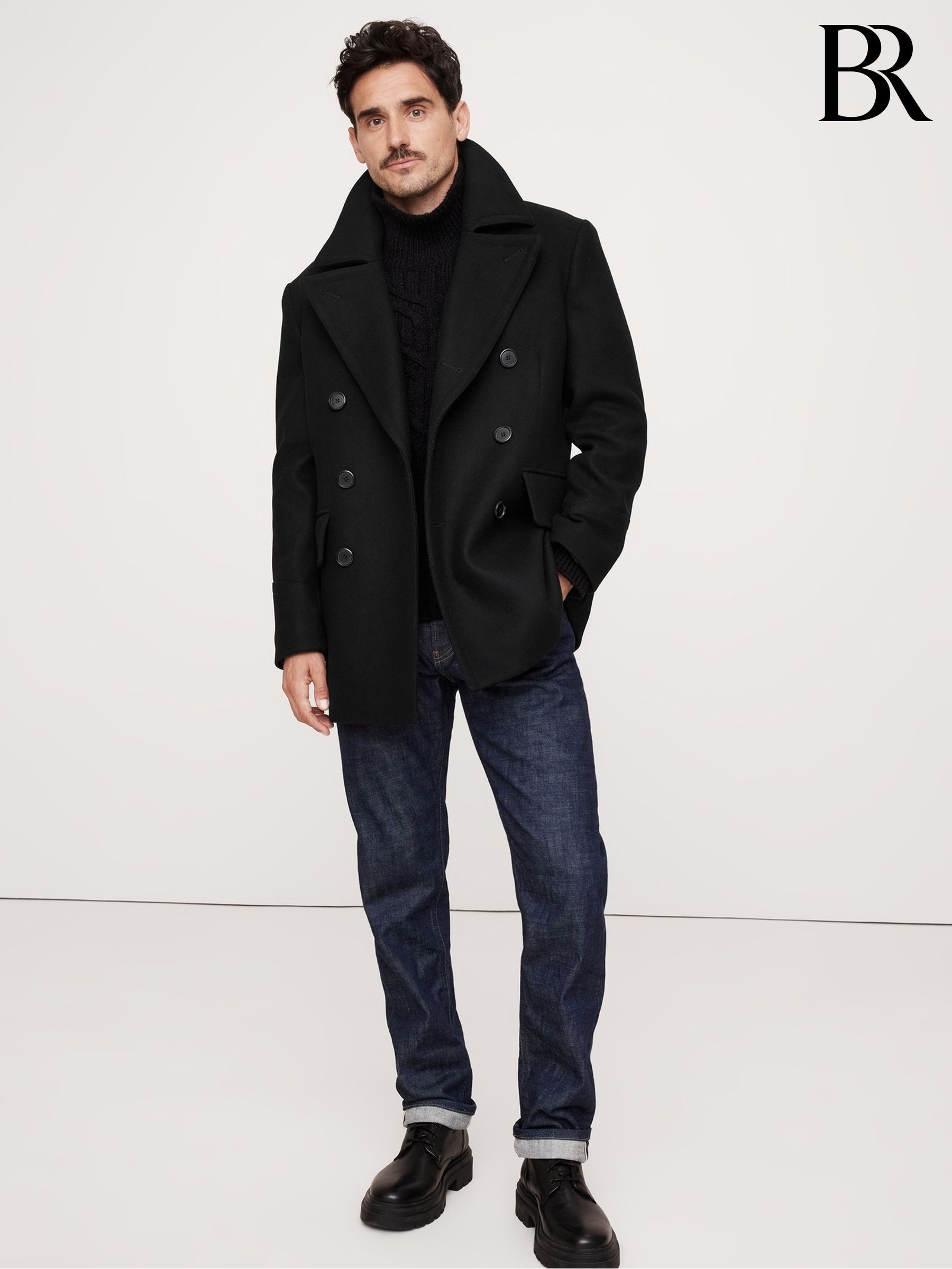 Banana republic wool jacket online