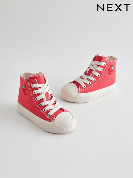 أحمر - Chunky High Top Trainers (E87947) | ‏9 ر.ع.‏ - ‏10 ر.ع.‏