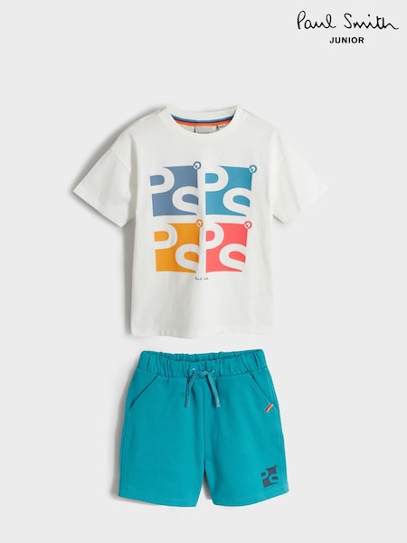 Paul Smith Junior Boys Top and Shorts Set (E87963) | CA$173