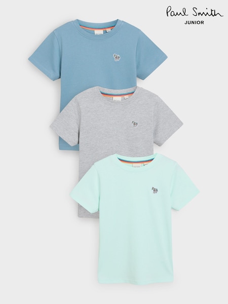 Paul Smith Junior Boys Signature T-Shirts 3 Pack (E87997) | CA$91