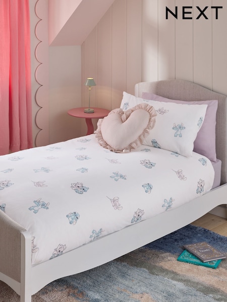 Disney Lilo and Stitch 100% Cotton Duvet Cover and Pillowcase Set (E88159) | €33 - €47