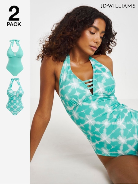 JD Williams Green Value Swimsuits 2 Pack (E88376) | €39