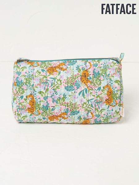 Tiger Print Quilted Wash Bag (E88418) | 23 €