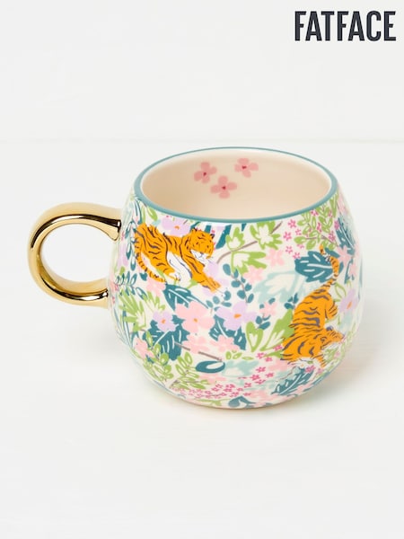 Fatface Tiger Floral Mug (E88438) | € 18