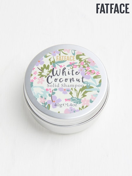 White Coconut Orange & Neroli Solid Shampoo in a Tin (E88461) | €9