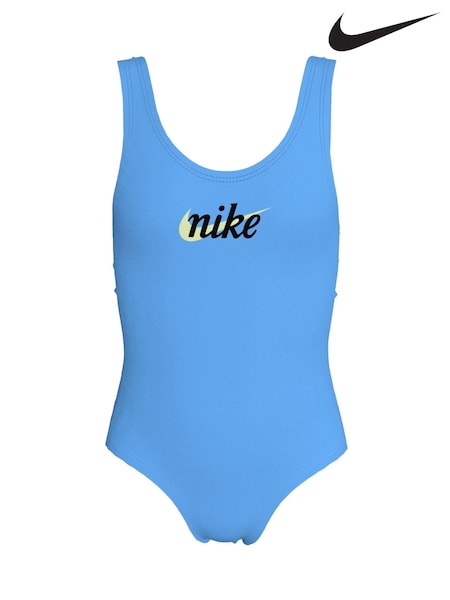 Azul - Nike Signature Swoosh U Back One Piece Swimsuit (E88631) | 37 €