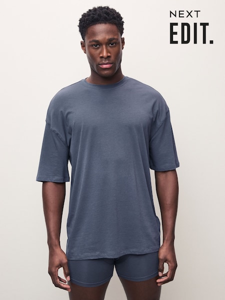 Blue EDIT Layering T-Shirt and Trunks Set (E88745) | 53 QAR