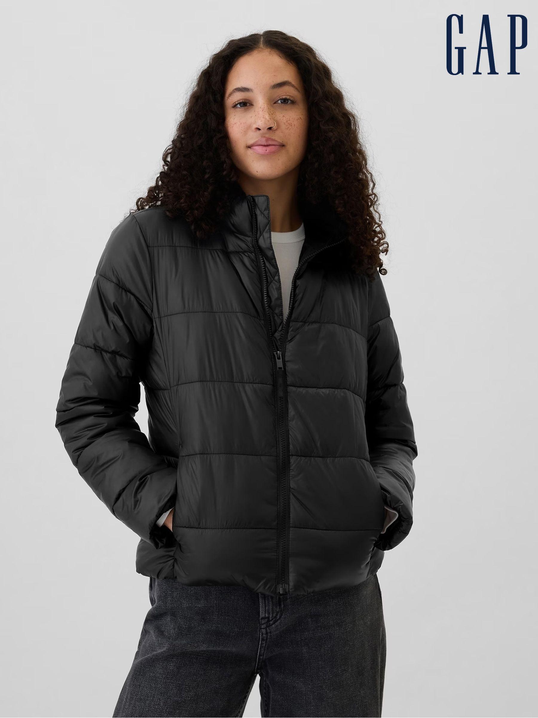Women s GAP Black Puffer Casual Coatsandjackets Next Luxembourg