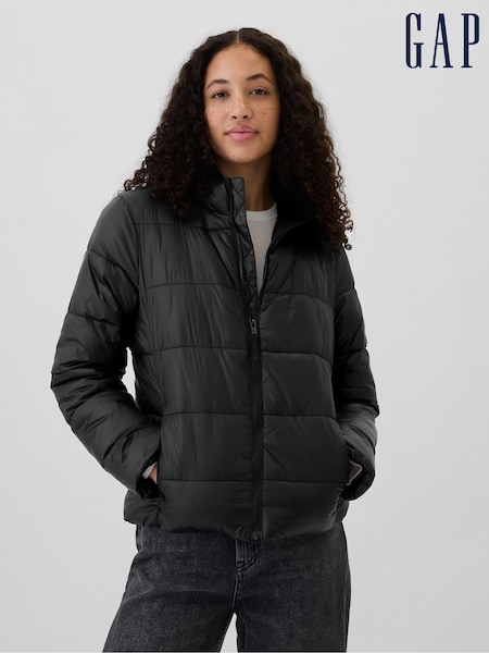Gap Black Cold Control Puffer Jacket (E88760) | €71