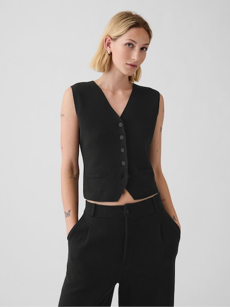 Черный - Gap CashSoft Waistcoat (E88793) | €40