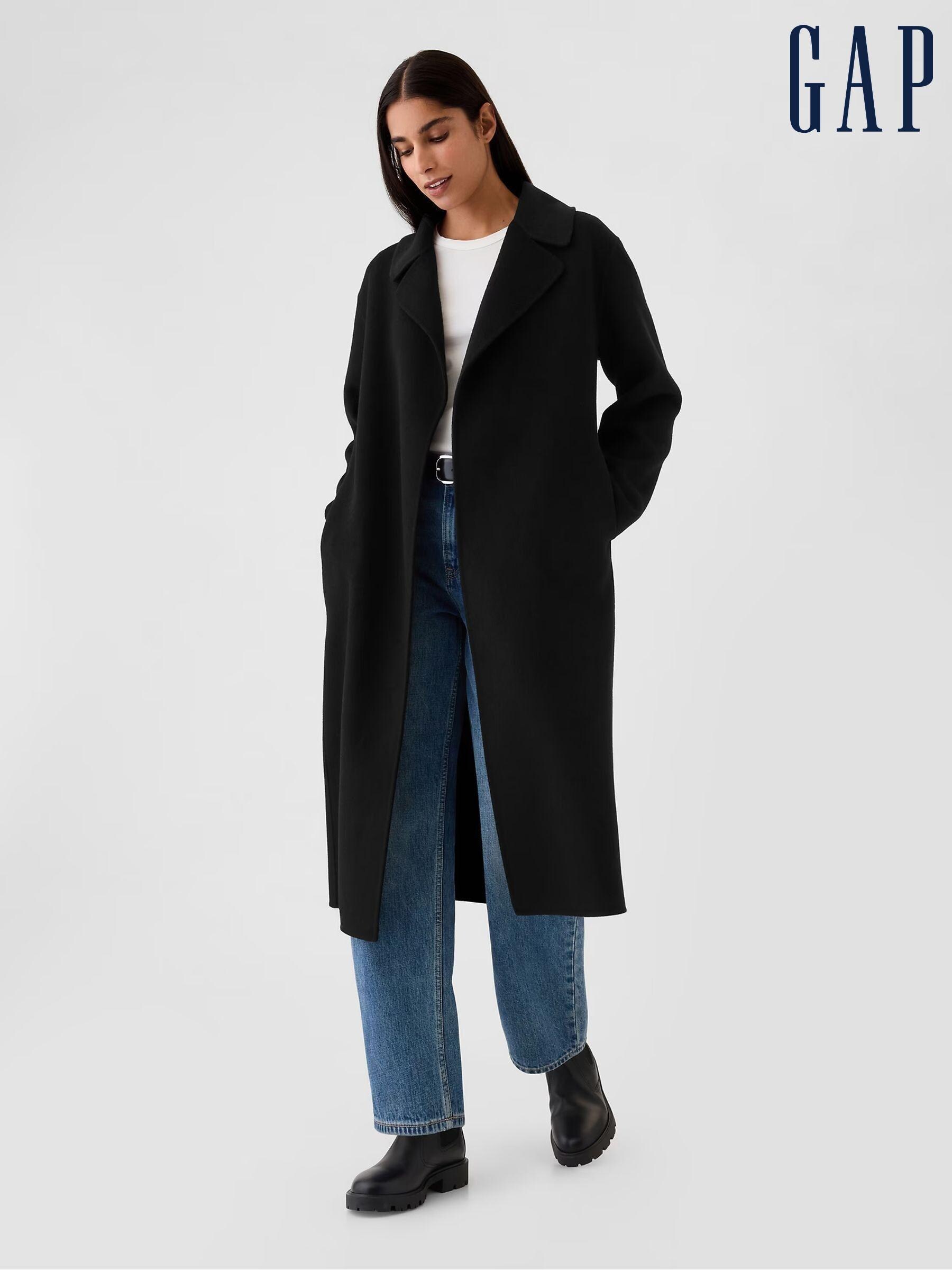 Gap wool blend coat discount