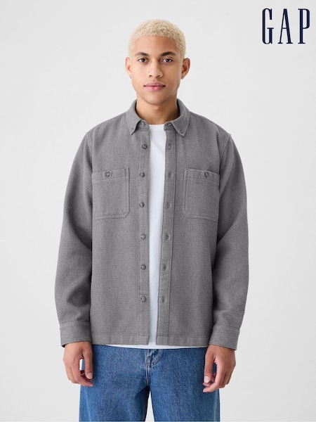 Gap Grey Knit Overshirt (E88972) | €34