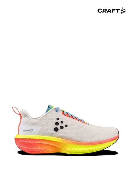 Craft White Endurance 2W Trainers (E89018) | €165