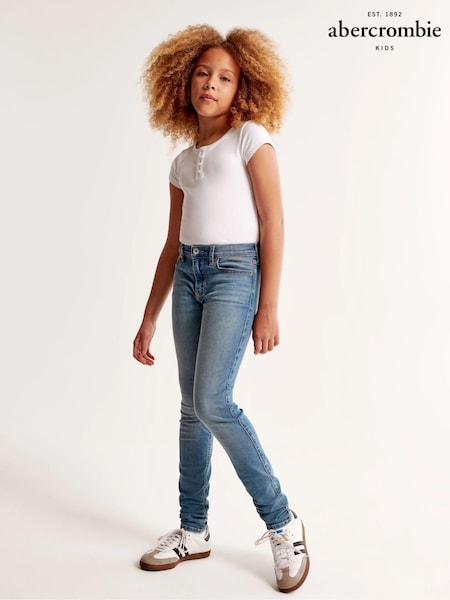 Abercrombie & Fitch Blue High Rise Jeggings (E89076) | 33 € - 34 €