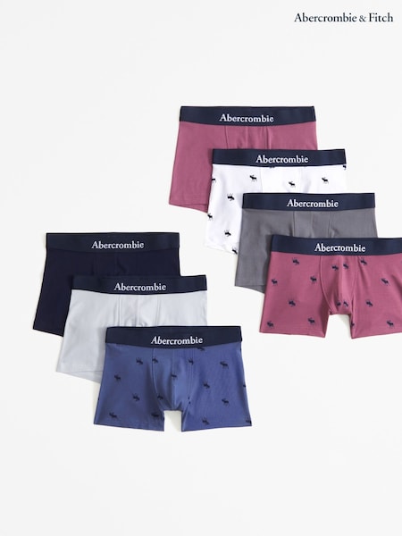 Abercrombie & Fitch Boxers 7 Pack (E89090) | AED262 - AED274