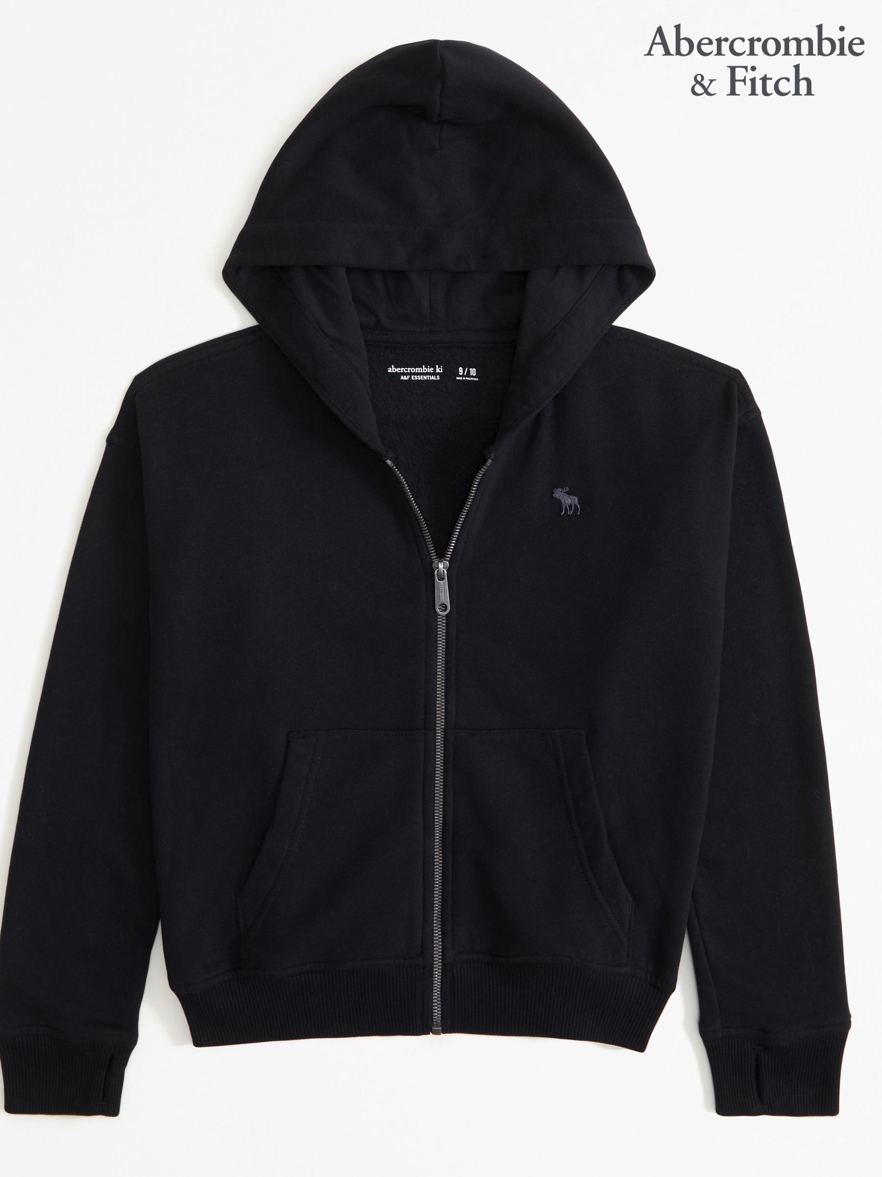 Boys Hoodies Abercrombie Fitch Black Next Luxembourg