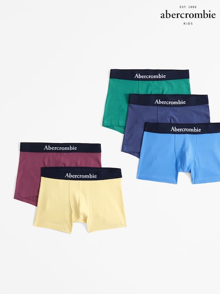 Abercrombie & Fitch Multi Boxers 5 Pack (E89115) | AED113 - AED119