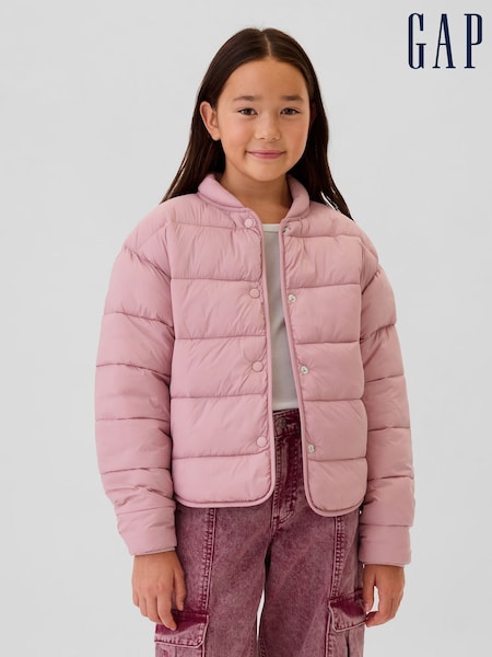 Rosa - Gap Lightweight Mock Neck Puffer Bomber Jacket (4-13yrs) (E89151) | 57 €