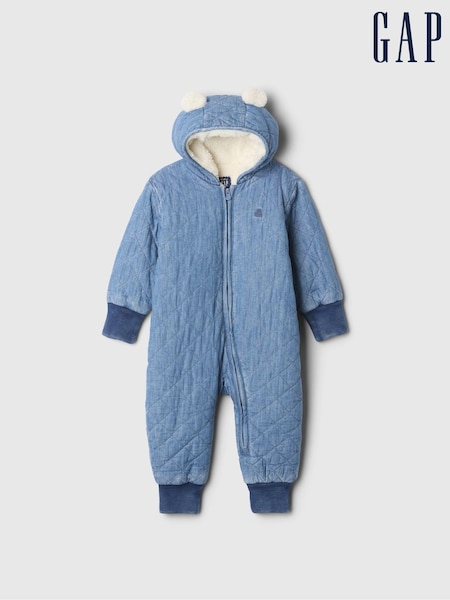 Gap Quilted Cosy Chambray One-Piece (Newborn-24mths) (E89311) | 71 €