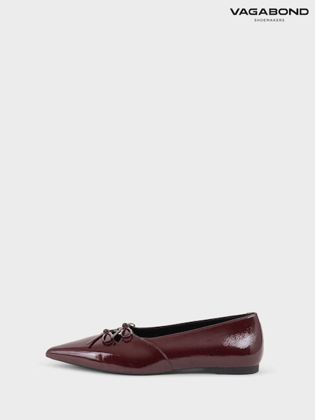 Vagabond Shoemakers Red Hermine Point Shoes (E89325) | €146