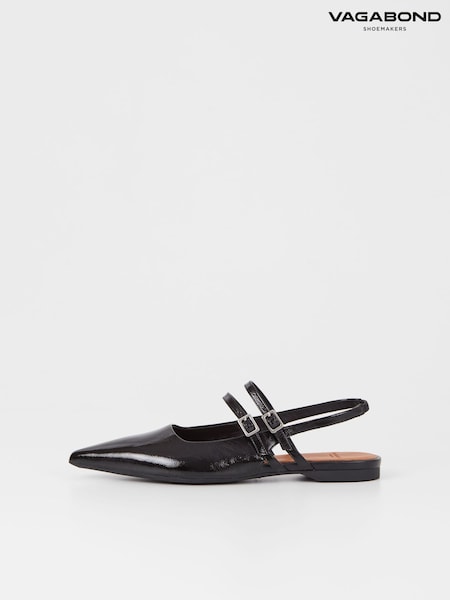 Vagabond Shoemakers Hermine Marjane Slingback Black Shoes (E89326) | 6 609 грн