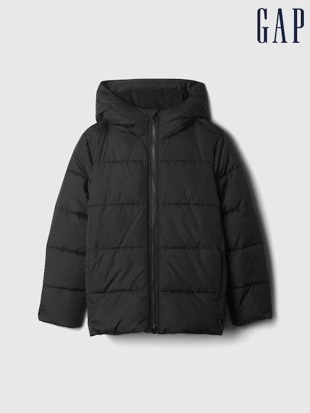 Gap Black Warmest Puffer Jacket (4-13yrs) (E89328) | €64