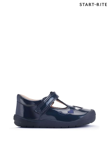 Start Rite Party Patent Leather T-Bar Shoes (E89365) | AED128