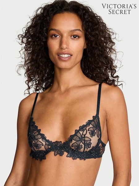 Victoria's Secret Dark Twilight Blue Ziggy Unlined Demi Bra (E89490) | €37