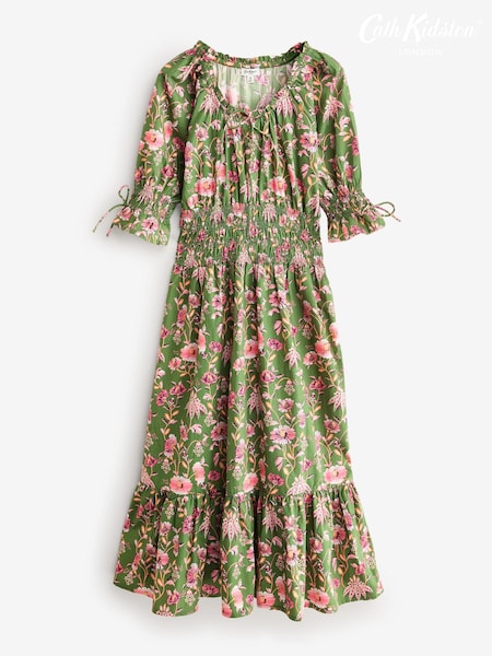 Cath Kidston Shirred 100% Cotton Dress (E89525) | 250 LEI