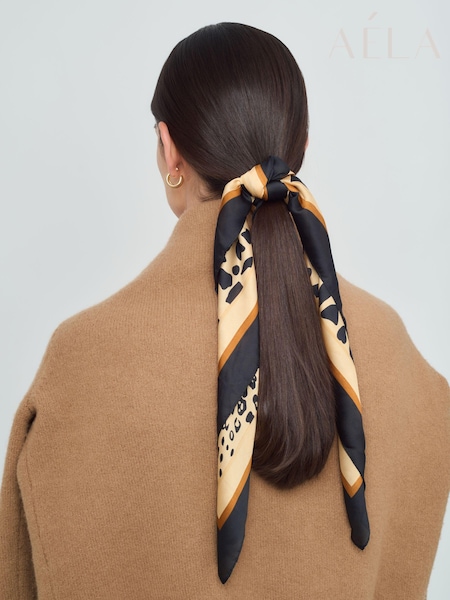 Aela Brown Leopard Print Tie Me Up (E89591) | €19